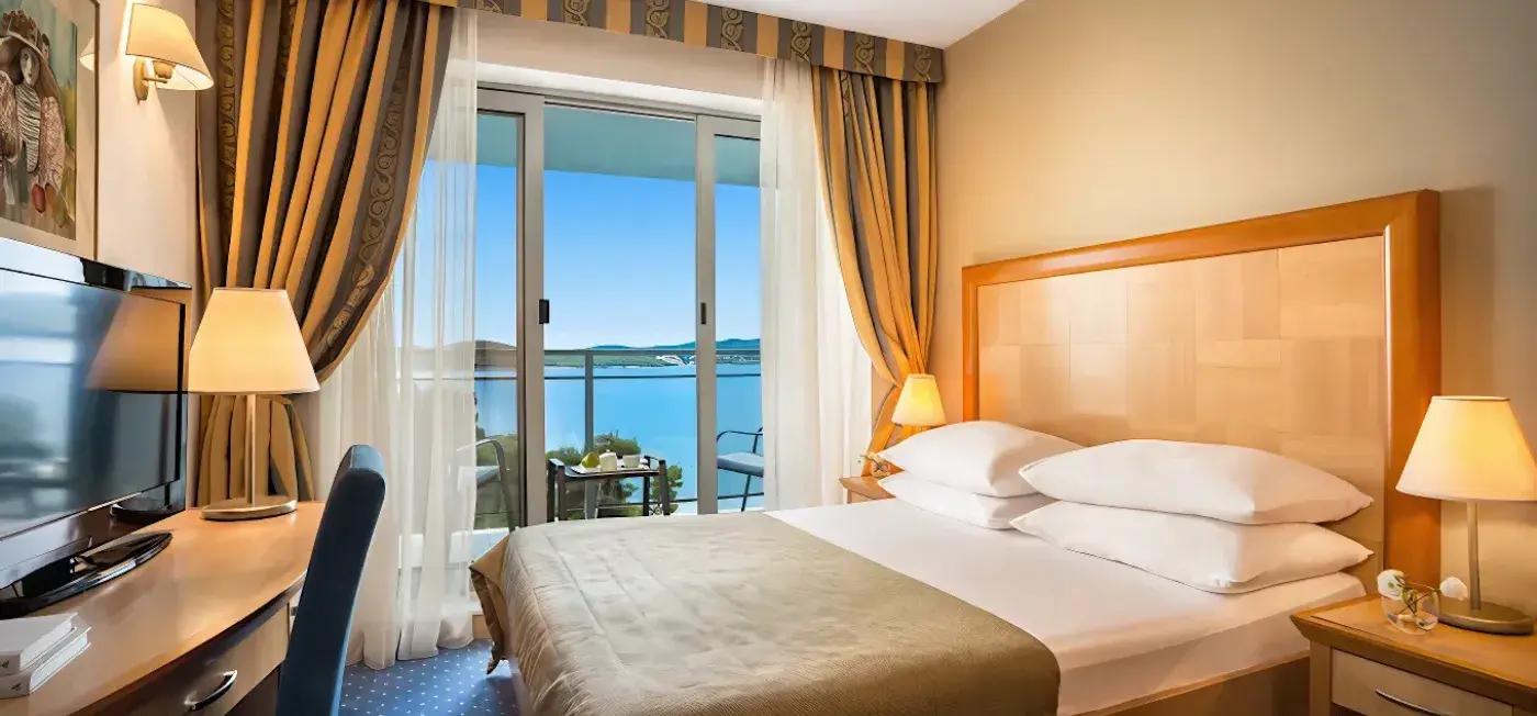 Room view of Aminess Grand Azur Hotel Orebic, Croatia